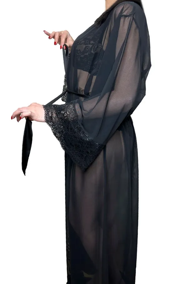 FLORANCE BLACK Пеньюар женский