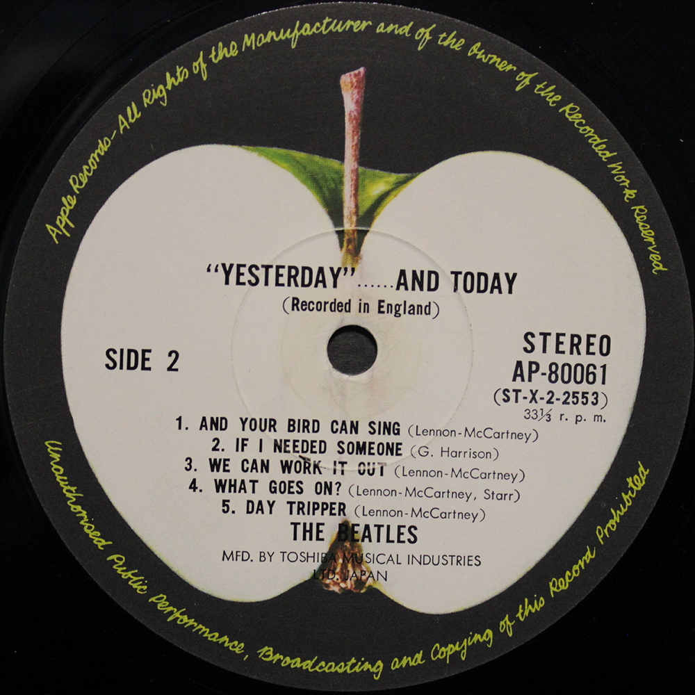 The Beatles / Yesterday And Today (LP)