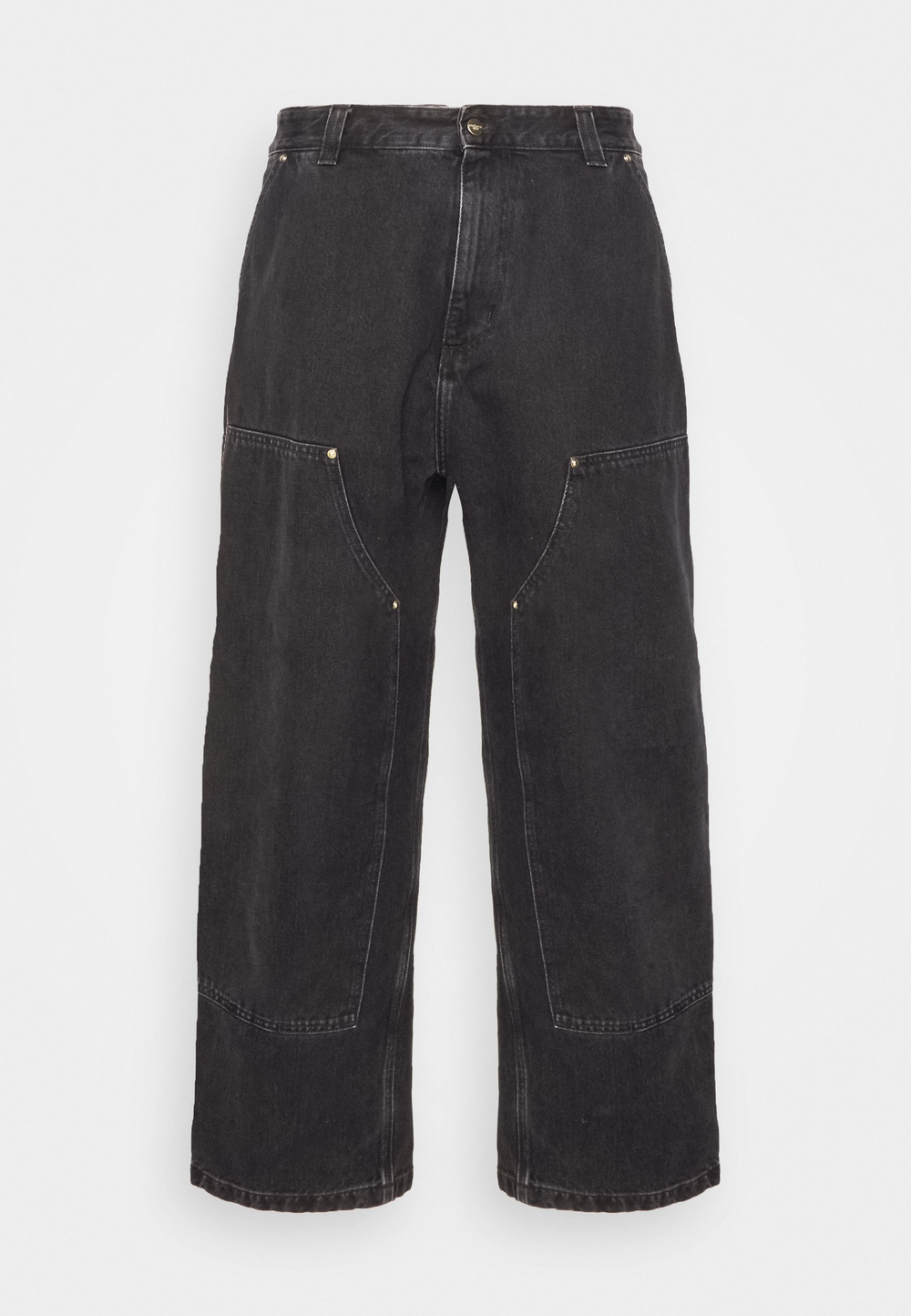 Carhartt WIP NASH PANT SMITH - Джинсы свободного покроя - Чёрный