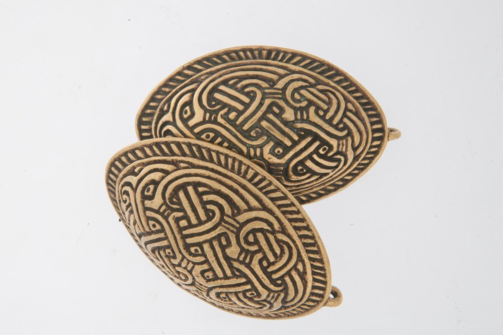 Фибула. Финляндия (пара) 11-12 в.