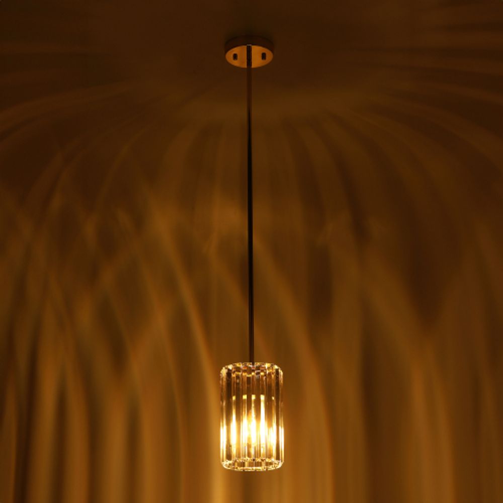 Светильник подвесной (подвес) Rivoli   1052-201 1 х Е27 40 Вт хрусталь