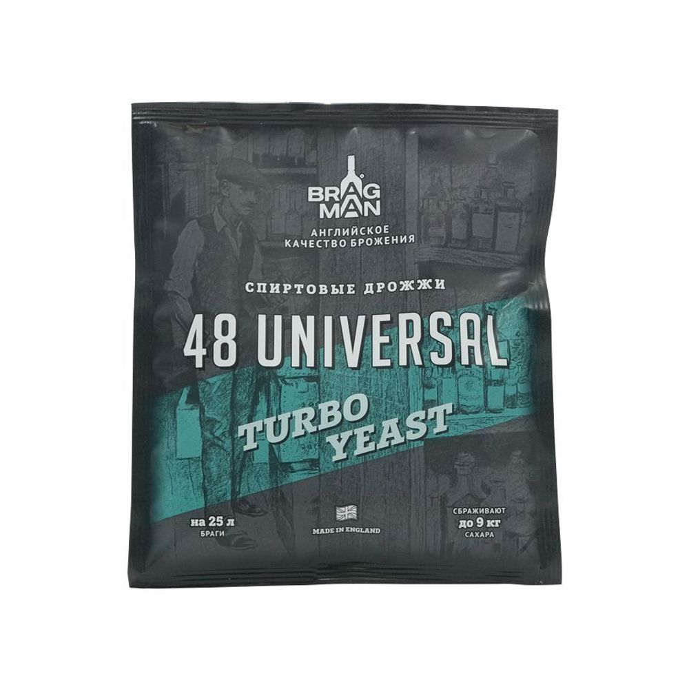 Спиртовые дрожжи Bragman "48 Universal", 135 г