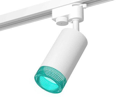 Комплект трекового светильника Ambrella light Track System XT6322083 SWH/BL белый песок/голубой (A2520, C6322, N6153)