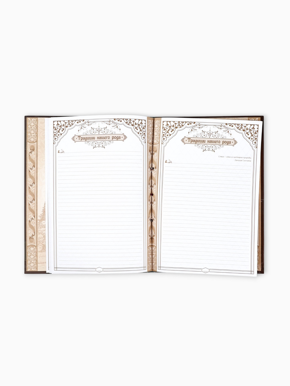 Родословная книга «Семейная летопись», перо, 50 листов, 22х31 см