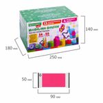 Пластилин-тесто для лепки BRAUBERG KIDS, 34 шт., 1700 г, 2 стека, 10 формочек, 4 штампика, 1 скалка, 10 пакетиков для хранения, 106723