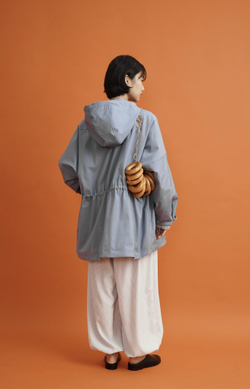 Парка утепленная, Индиго