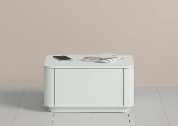 Тумба прикроватная Tammi 1 ящик (белый)