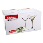 Набор бокалов для мартини 6шт 215мл «Энотека» 440061В