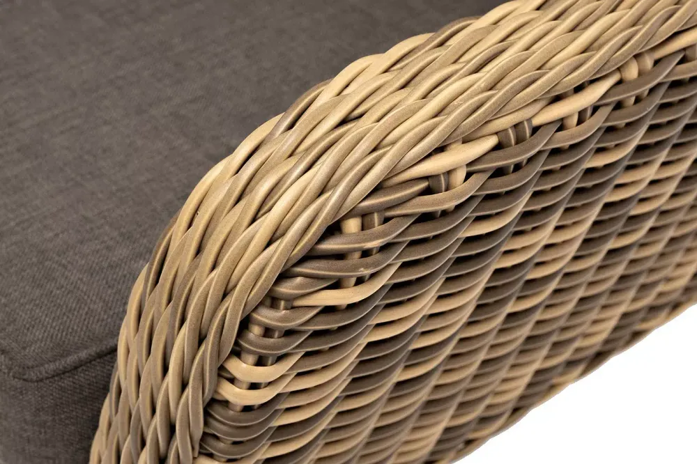 "Прованс" кресло из искусственного ротанга, цвет соломенный