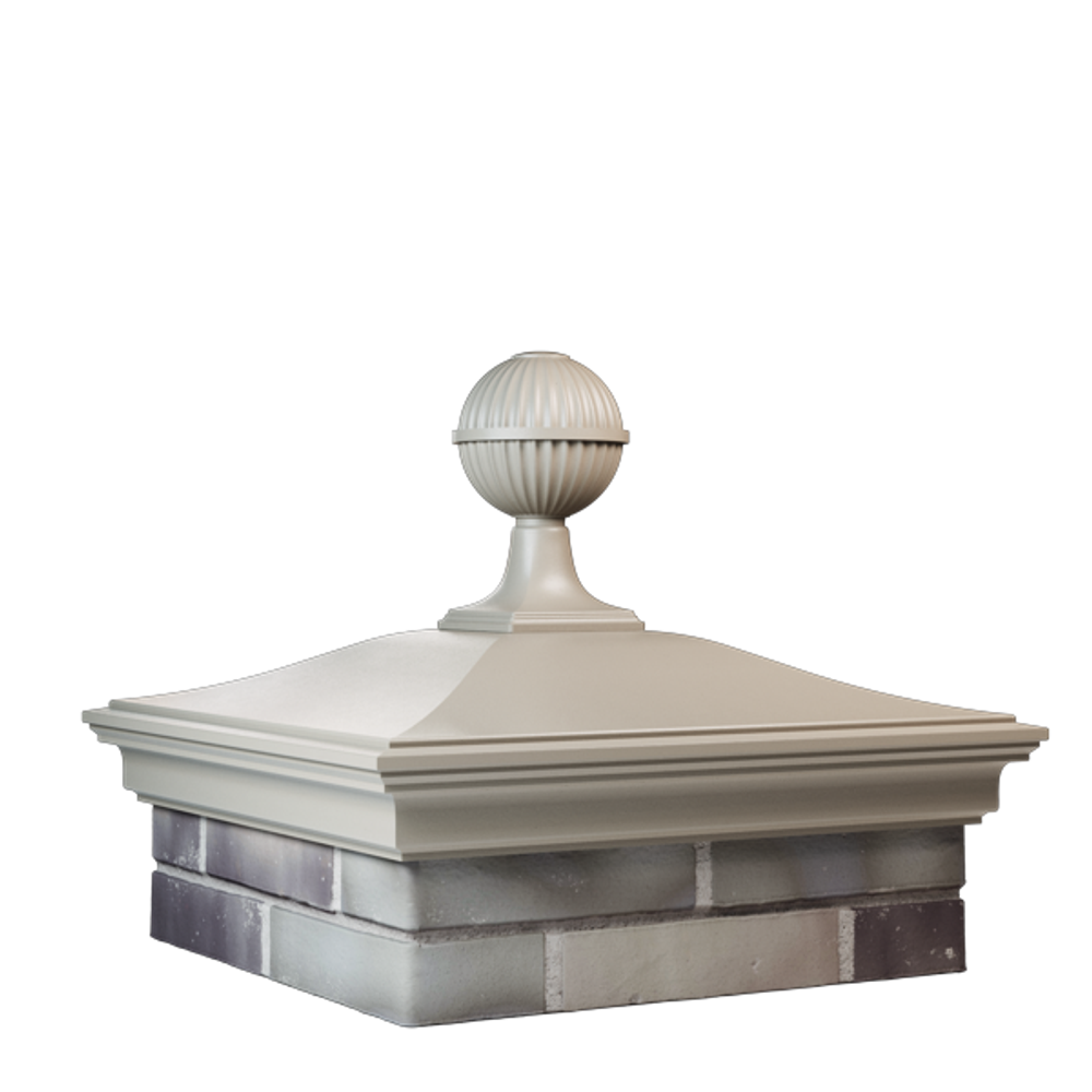 Шар на колпак Monblan: цвет бежевый