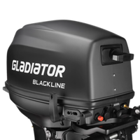 Лодочный мотор Gladiator G9.8FHS BlackLine