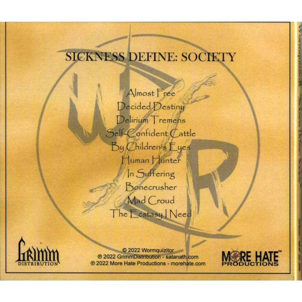 Wormquizitor / Sickness Define - Society (RU)(CD)