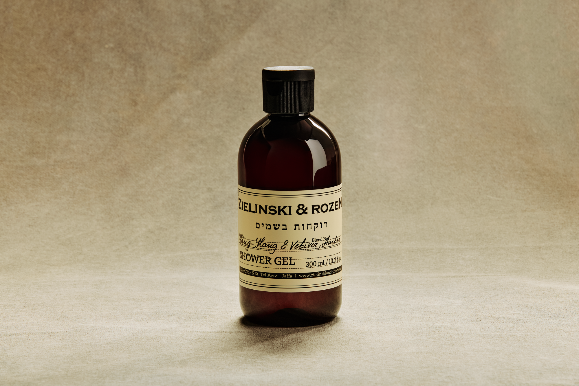 Гель для душа Иланг-иланг, Ветивер, Амбра