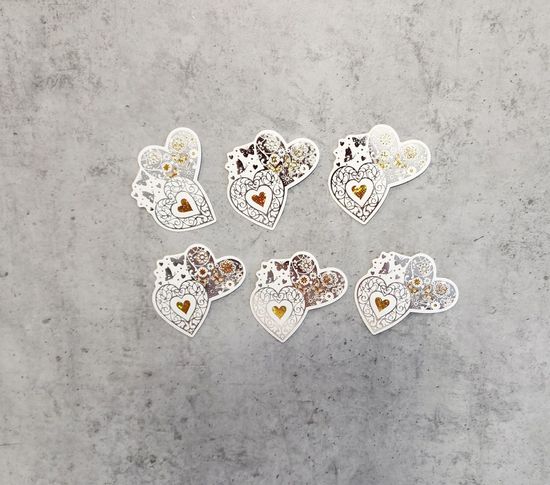 Выпечки для скрапбукинга, Свадьба 41 элемент