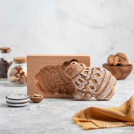 Пряничная форма Полярный мишка в свитере