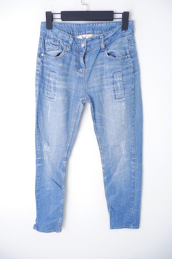 Джинсы Miss Elis с потертостями  на 14-15 лет