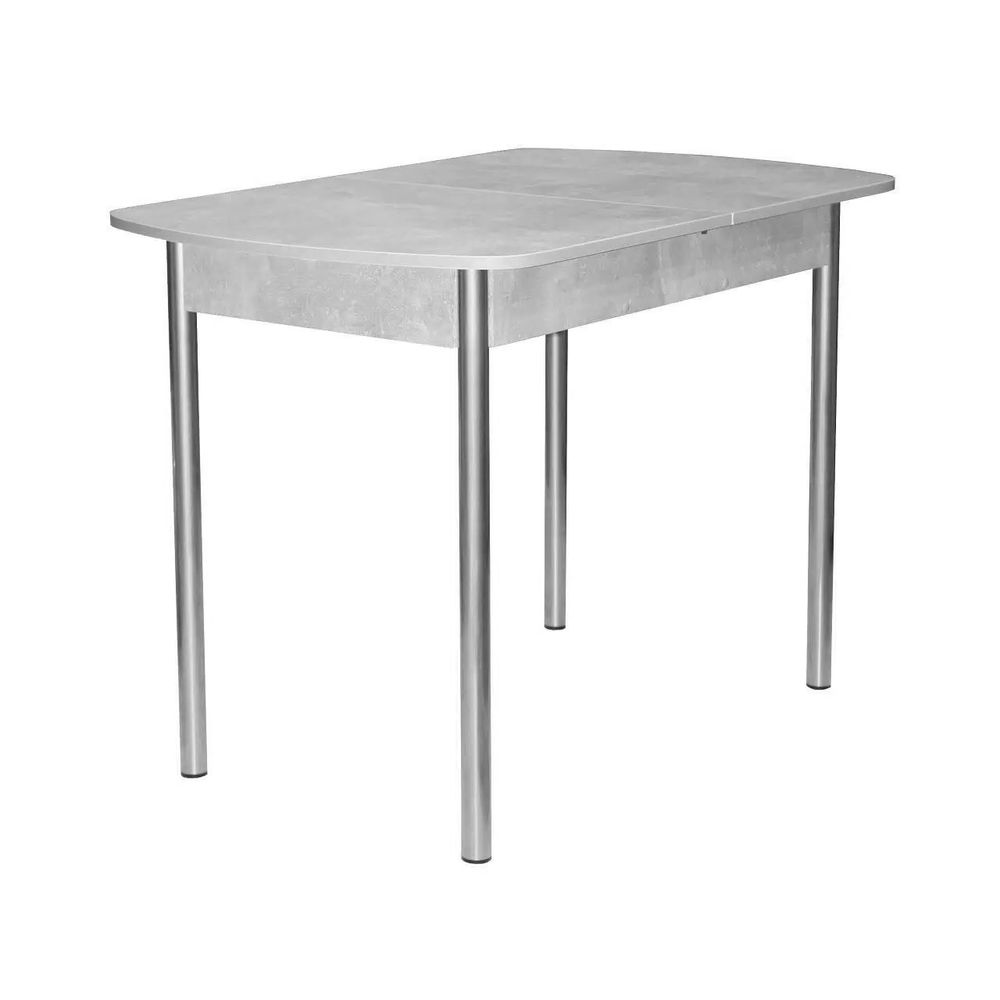 Стол ЛДСП 1100*700 нераздвижной (подстолье прямое нераздвижное бетон светлый)