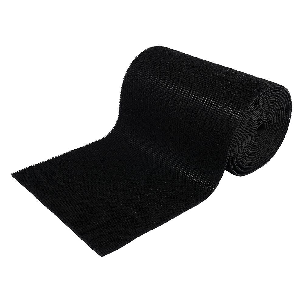 Коврик-дорожка Vortex ТРАВКА 0.90х15 м противоскользящий, черный