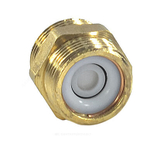 Ниппель латунь Ду 20 (3/4") со встроенным обратным клапаном НР R189V Giacomini R189VY004