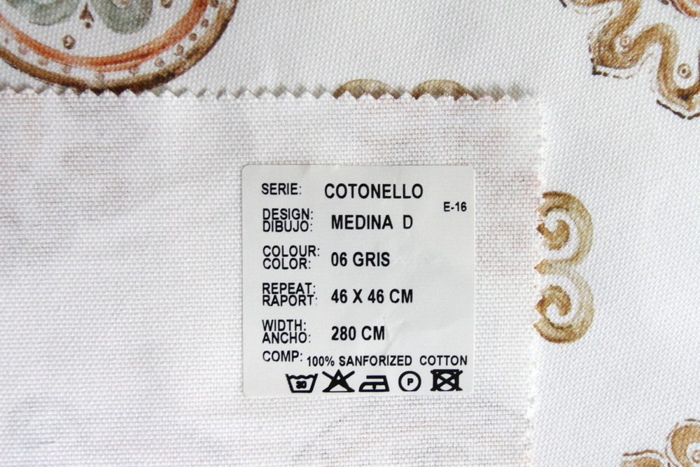 Рогожка Cotonello Medina (Котонело Медина) D 06 gris