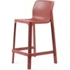 Полубарный стул Net Stool Mini 65 см коралловый