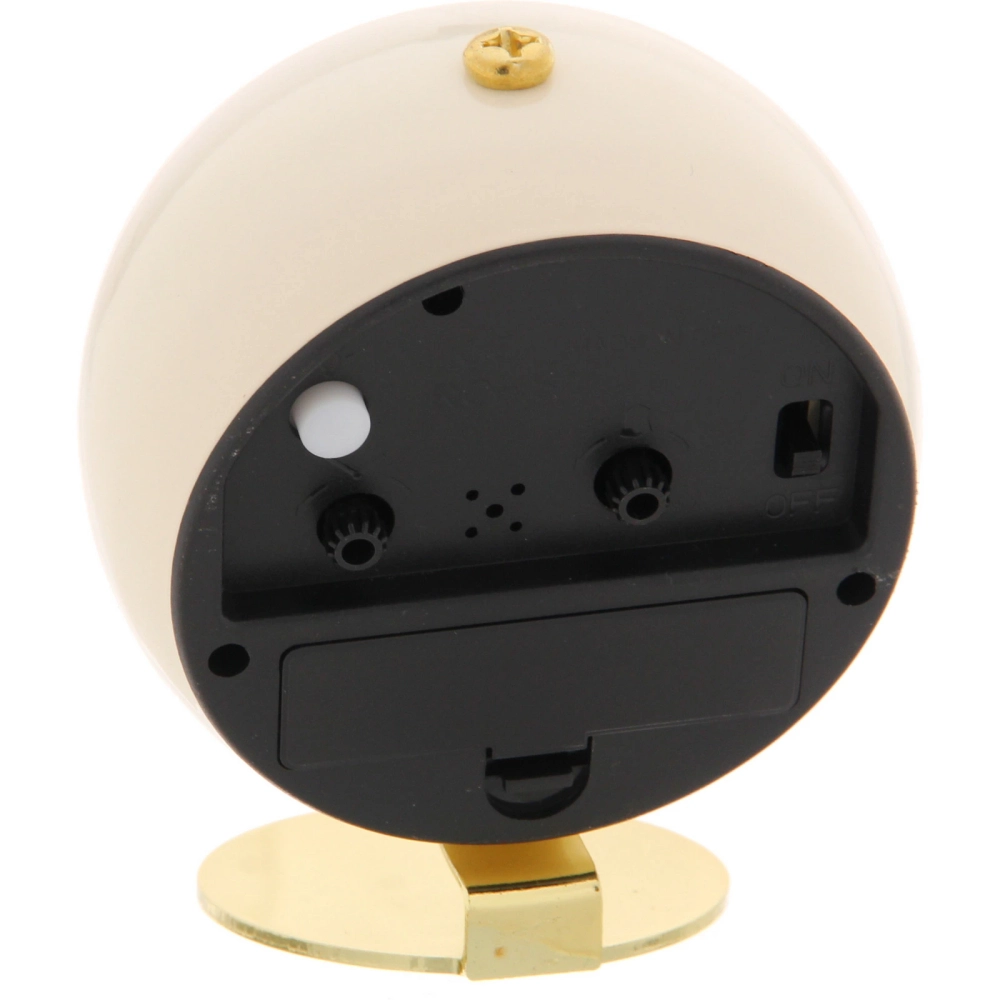 Будильник «ALICE» 8,5*5см сливочный