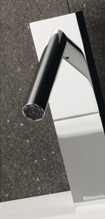 Смеситель для раковины Ritmonio Clock Work дизайнерский, без донного клапана, хром N0BA4010CRL