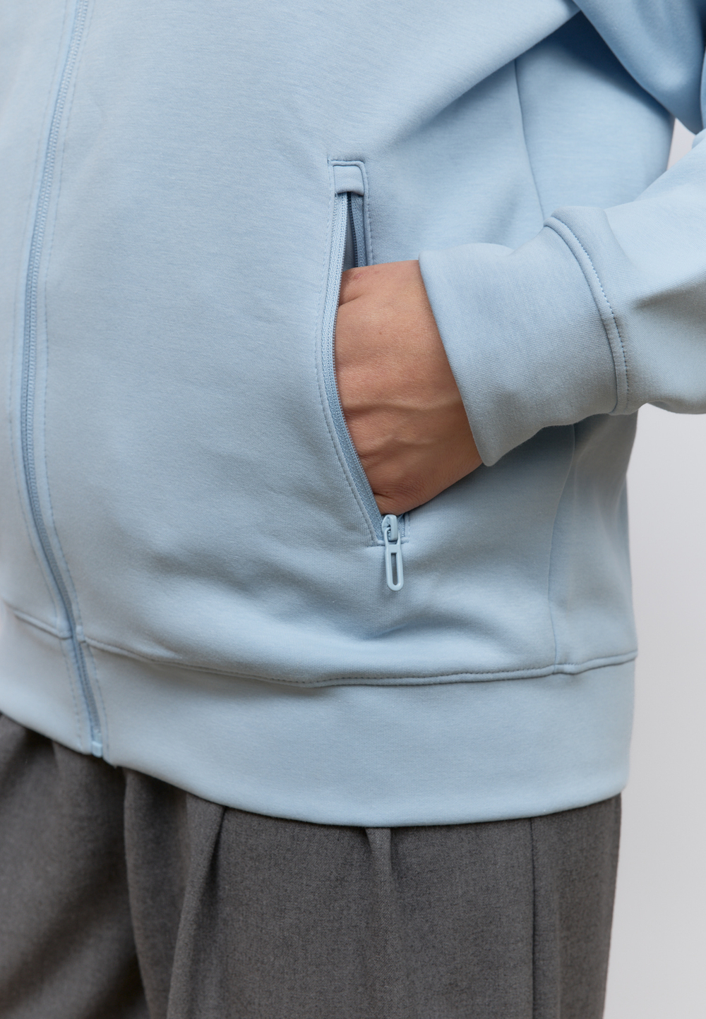 Кофта на замке ARGYMAQ EXPLORER LIGHT BLUE