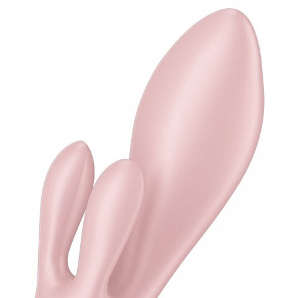 Вибратор-кролик с функцией расширения Satisfyer Air Pump Bunny 3 розовый
