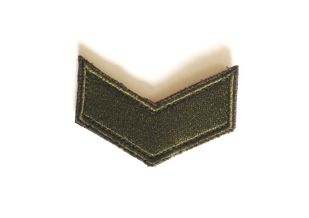 Нашивка за выслугу 5 лет оливковая (на липучке)