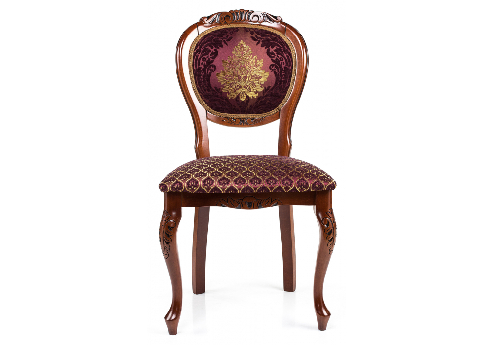 Стул деревянный Woodville Adriano 2 вишня с патиной