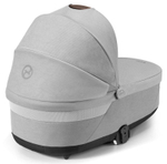 Коляска 3 в 1 Cybex Balios S Lux BLK и автокресло Aton B2 i-Size Volcano Black с базой isofix Base One Lava Grey с дождевиком