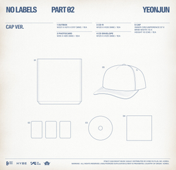 Альбом YEONJUN - NO LABELS: PART 02 (Cap Ver.)