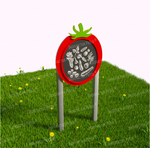 Уличный МАФ для конспектирования Овощи