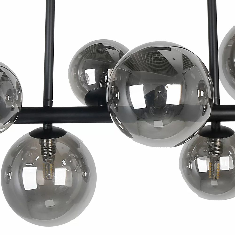 Люстра Wendt 10 black