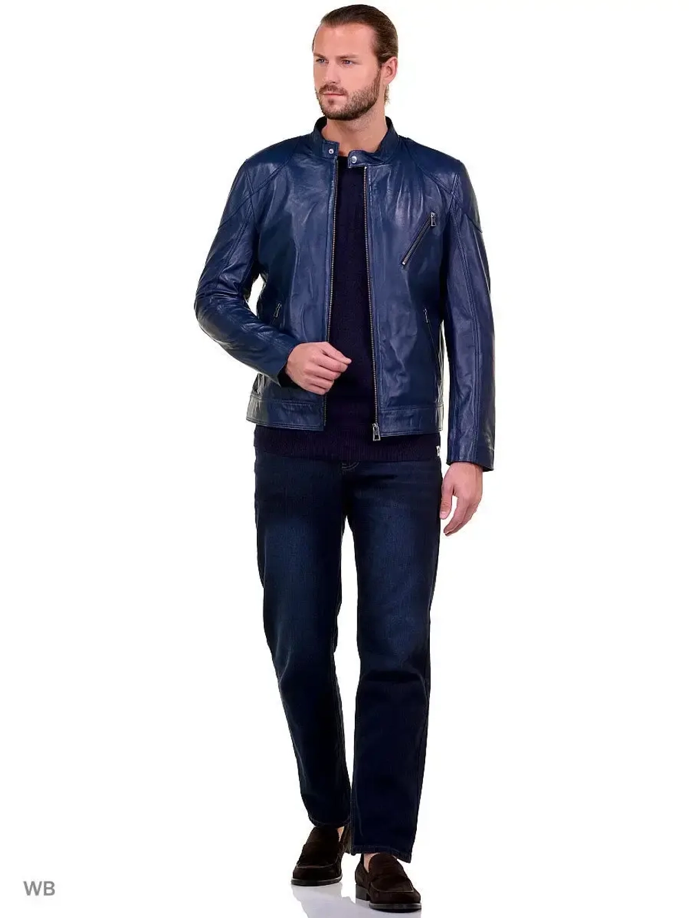 Куртка мужская  из натуральной кожи