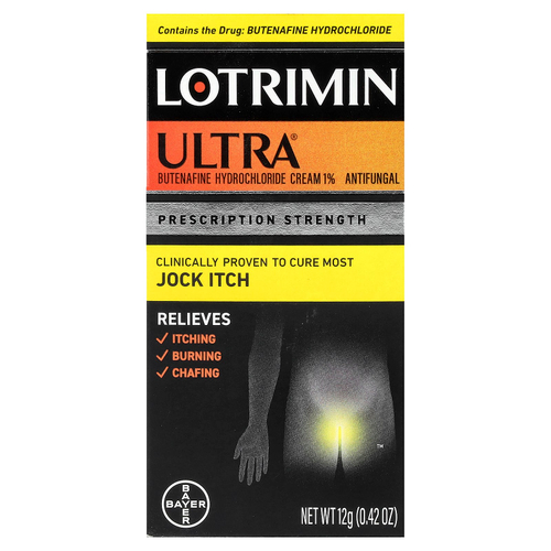 Lotrimin, Ultra, крем от пахового дерматомикоза, 12 г (0,42 унции)
