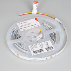 Светодиодная лента RT-A120-10mm 24V White-MIX (9.6 W/m, IP20, 3528, 5m) (Arlight, Изменяемая ЦТ) 025211(2)