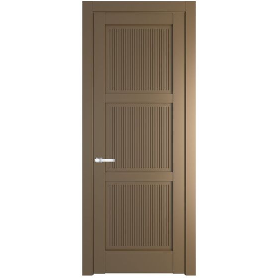 Фото межкомнатной двери эмаль Profil Doors 2.4.1PM перламутр золото глухая