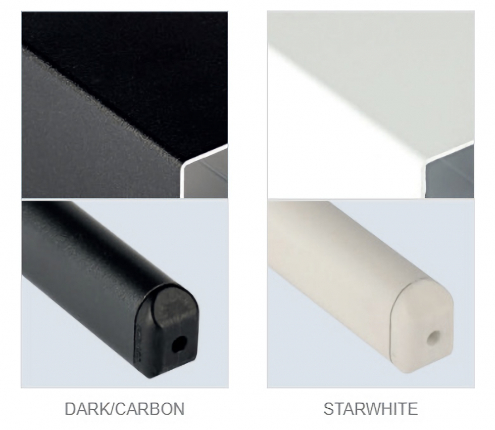 Зонт профессиональный четырехкупольный 6х6 м Scolaro Galaxia Quattro Carbon, антрацит, белый