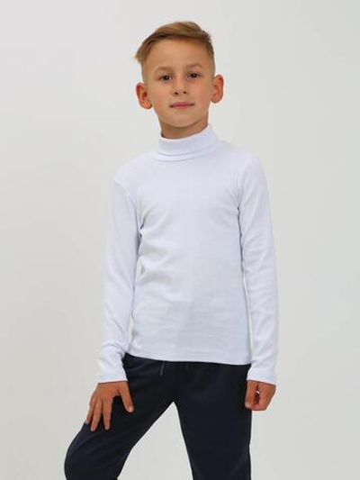 Водолазка "Школа-7" белый, р.122 (Ивашка)