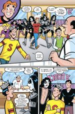 Комикс Арчи встречает группу KISS