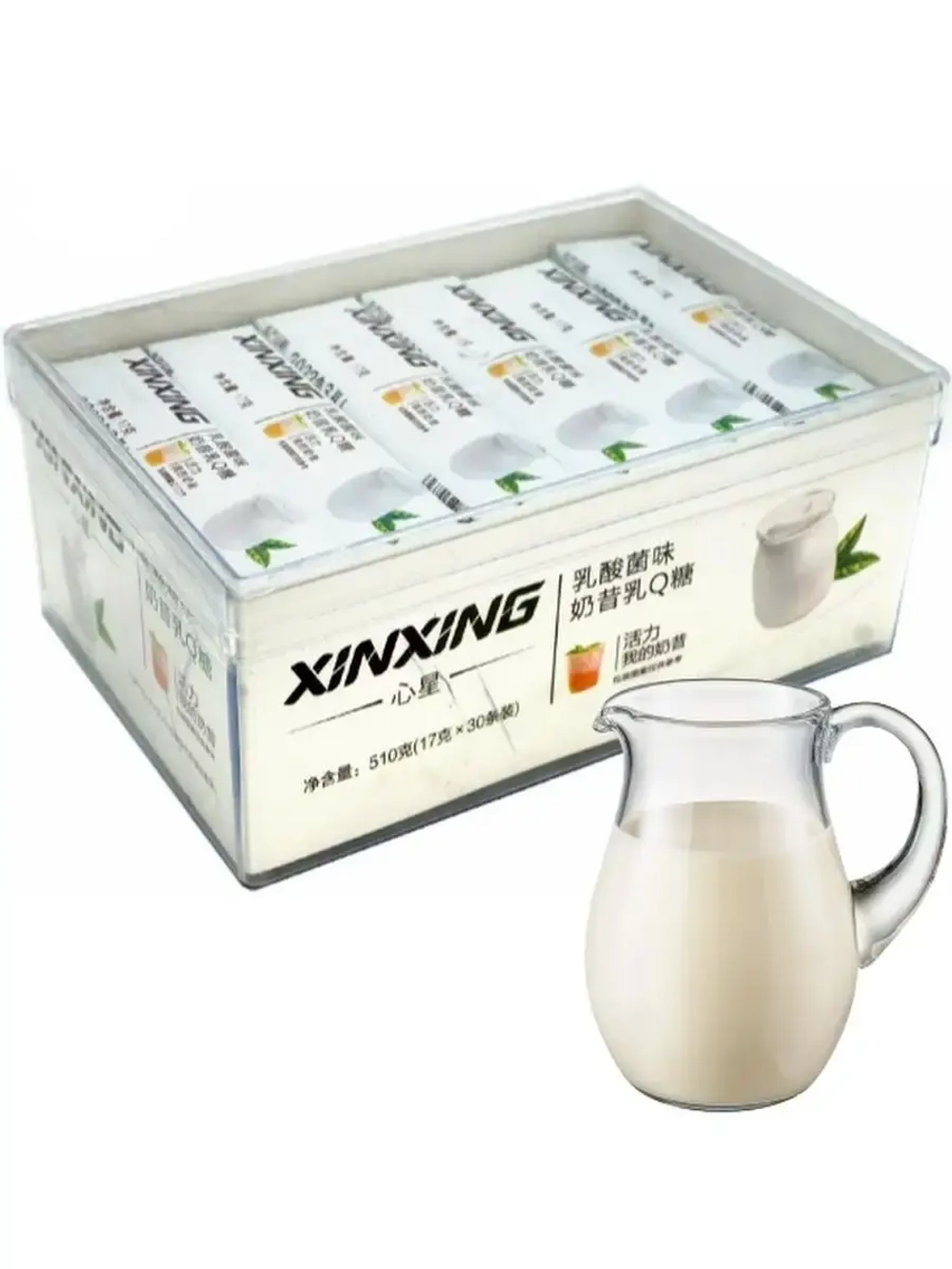 Жевательные конфеты Молочный коктейль 17 г * 30 шт