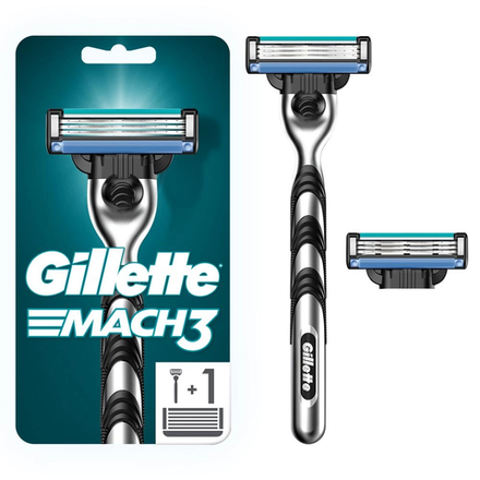 Бритвенный станок Gillette Mach3+2 касеты