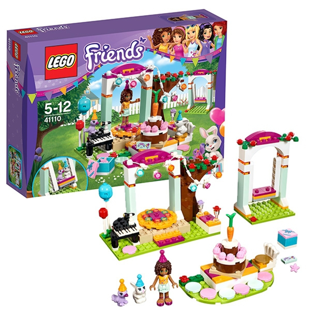 LEGO Friends: День рождения 41110 — Birthday Party — Лего Френдз Друзья Подружки