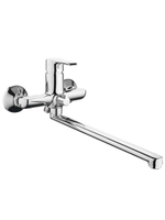 Смеситель для ванны Melodia della vita Metallica картридж 35 мм, длинный излив 350 мм, хром MDV35541