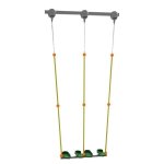 Качели для качания стоя двойные высотой 300 см, диаметр крепления на трубу 76 мм