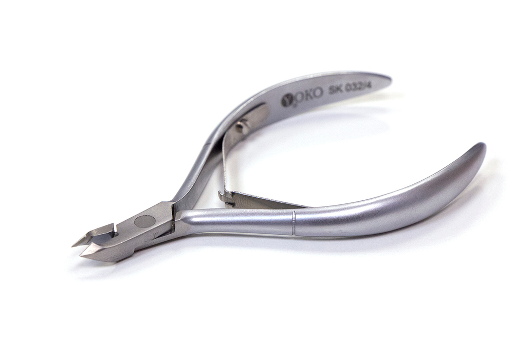 Кусачки для кутикулы SK 032-4 (японская сталь) двойная пружина 4мм Yoko