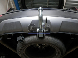 Фаркоп оцинкованный Galia H094C для Hyundai Grand Santa Fe 2013(паспорт и сертификат в комплекте)(без электрики)