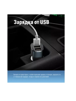 Фонарь аккумулятор 1Вт LED линза Li-ion 1200mAh Power-bank